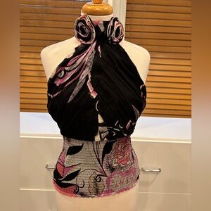 Beautiful Bebe halter top